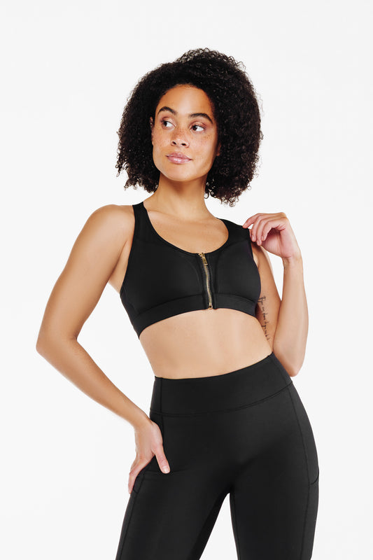 Brassière ZipTech - Black