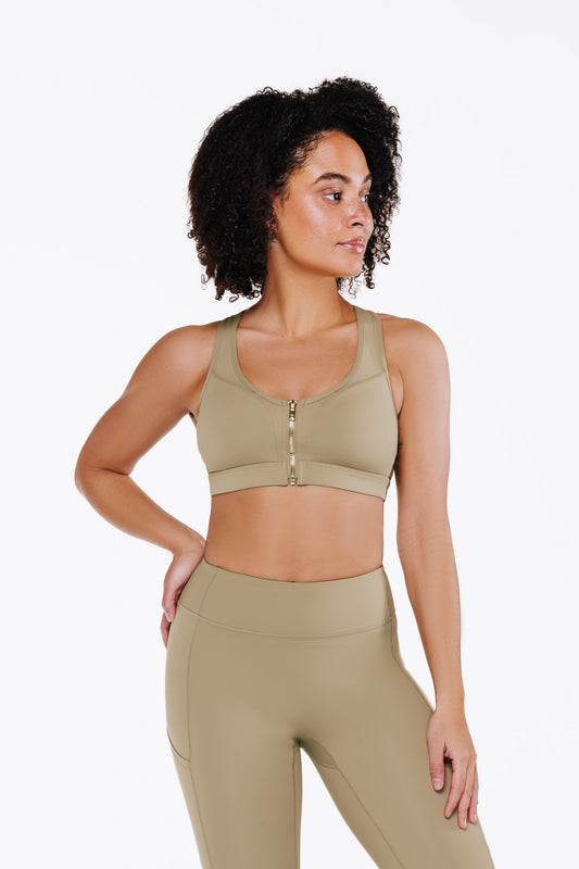 Brassière ZipTech - Deep Sand