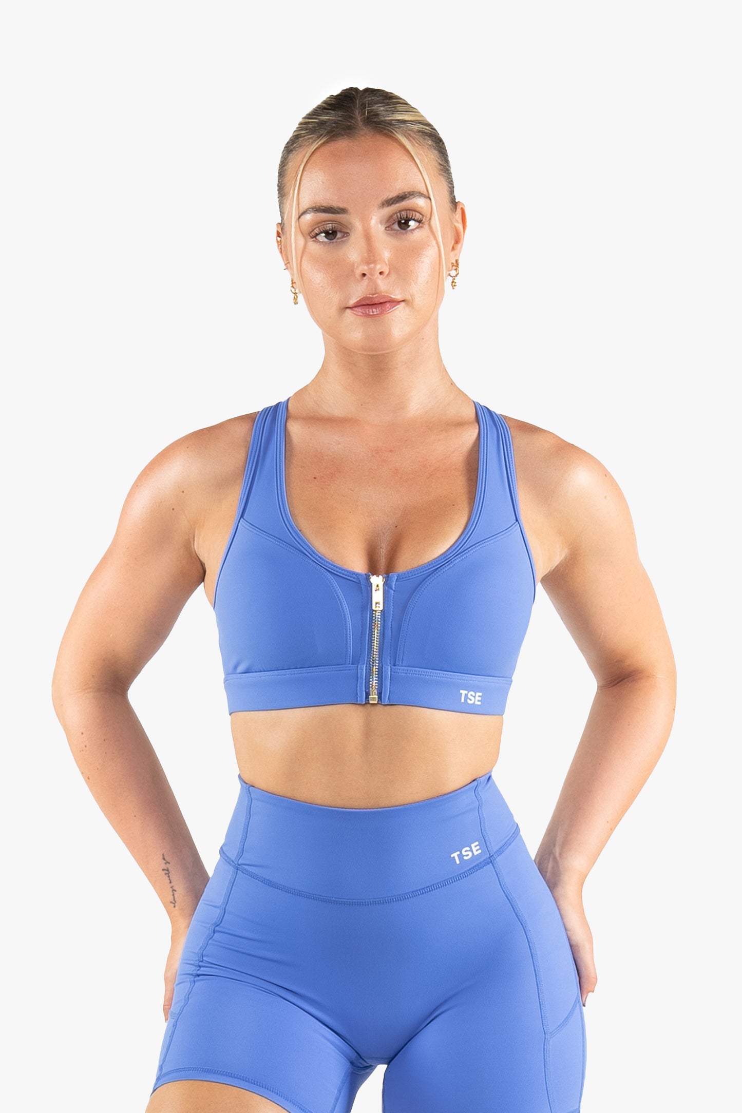 Brassière ZipTech - Sky Blue