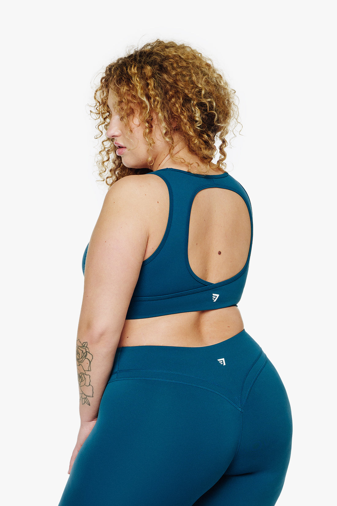 Brassière Crossed Back - Deep Sea