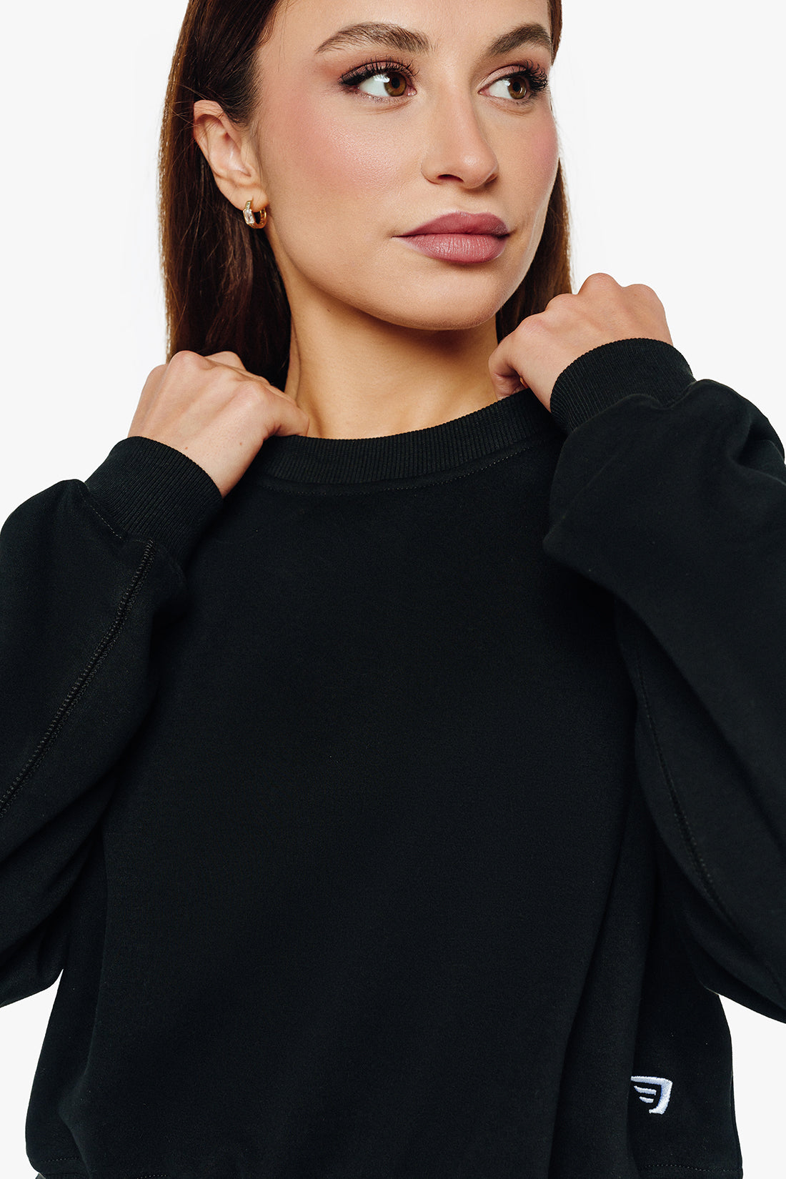 Sweatshirt Fleece - Black