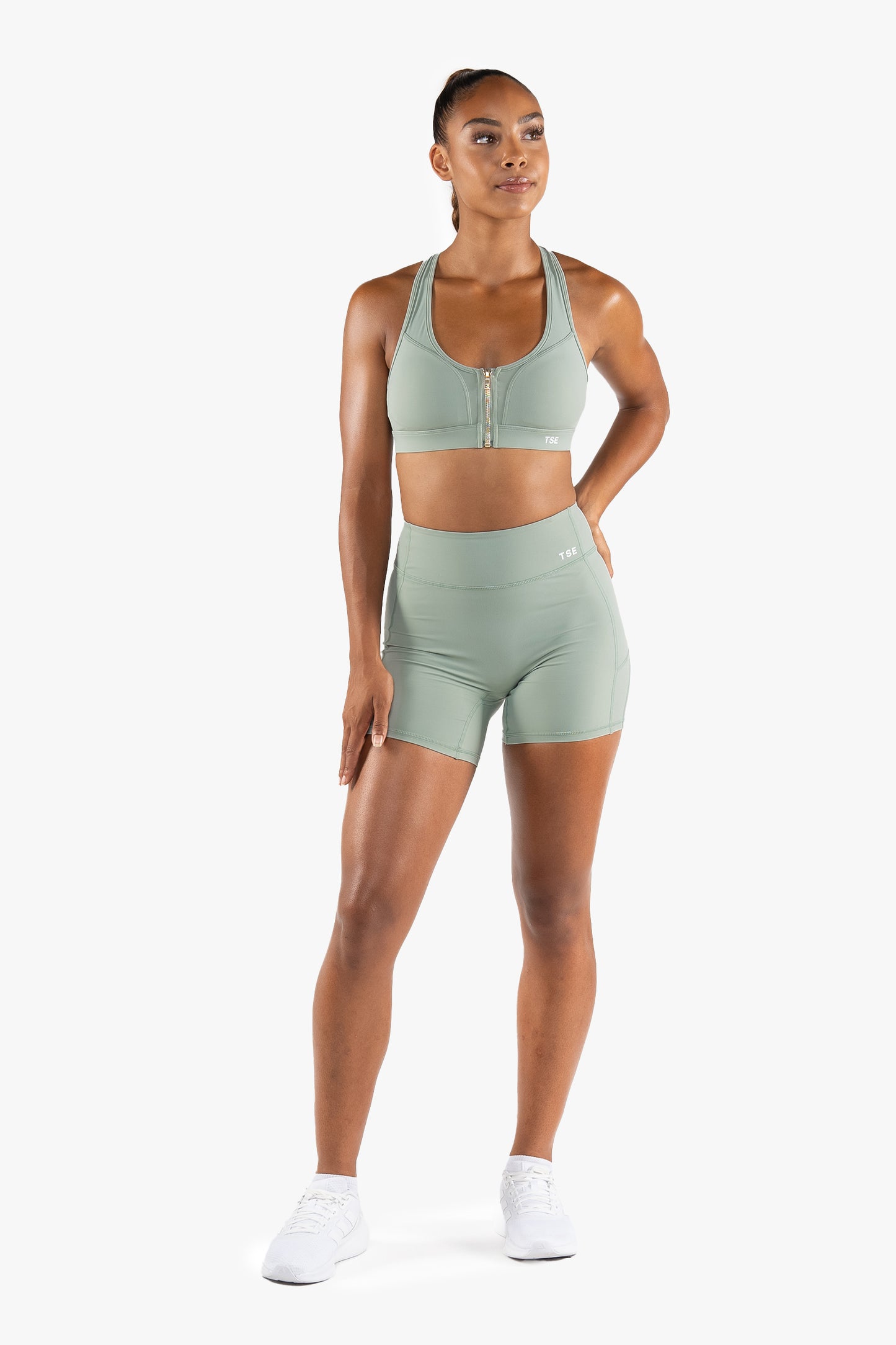Brassière ZipTech - Matcha