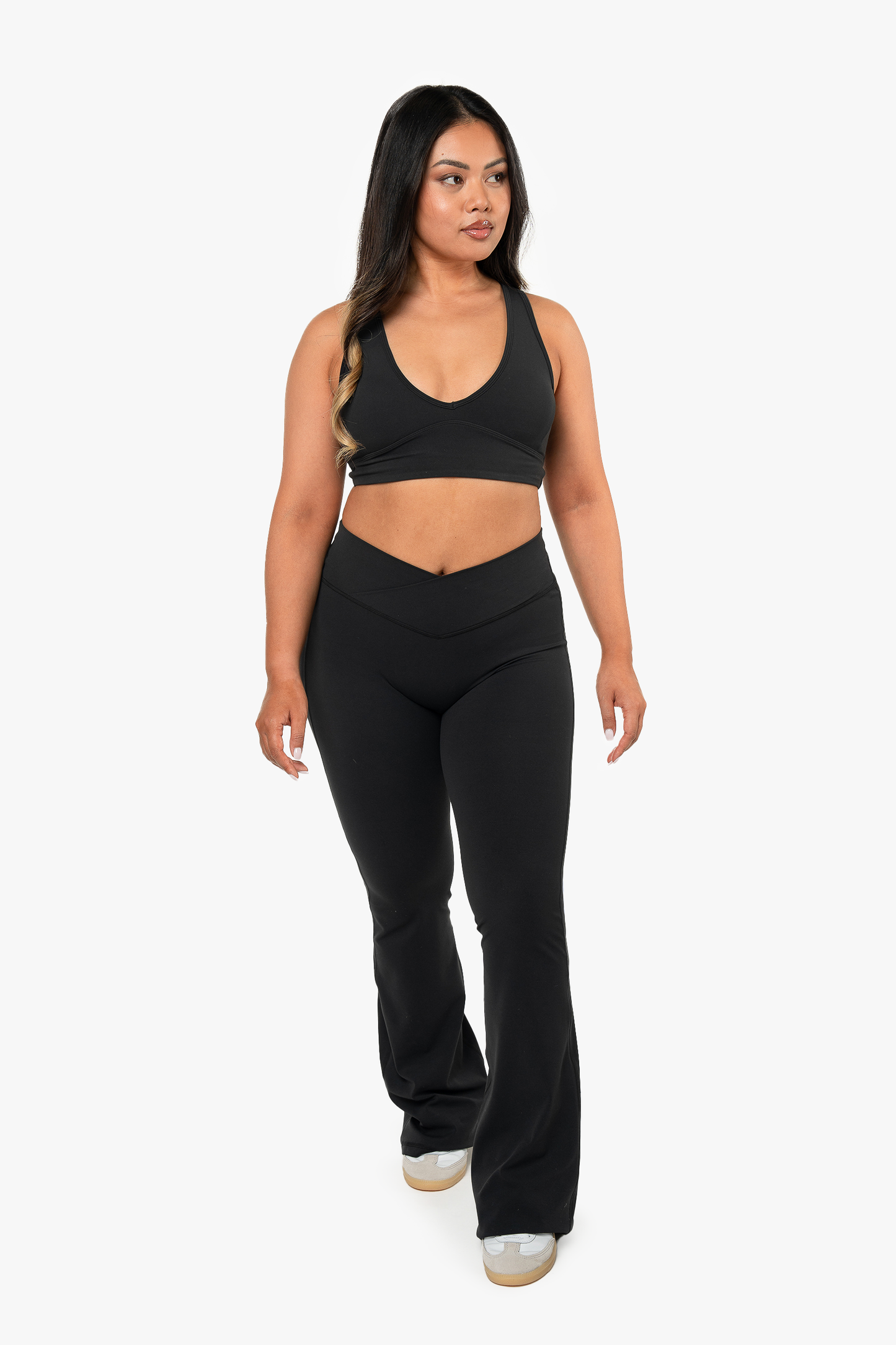 Flare Crossed - Black