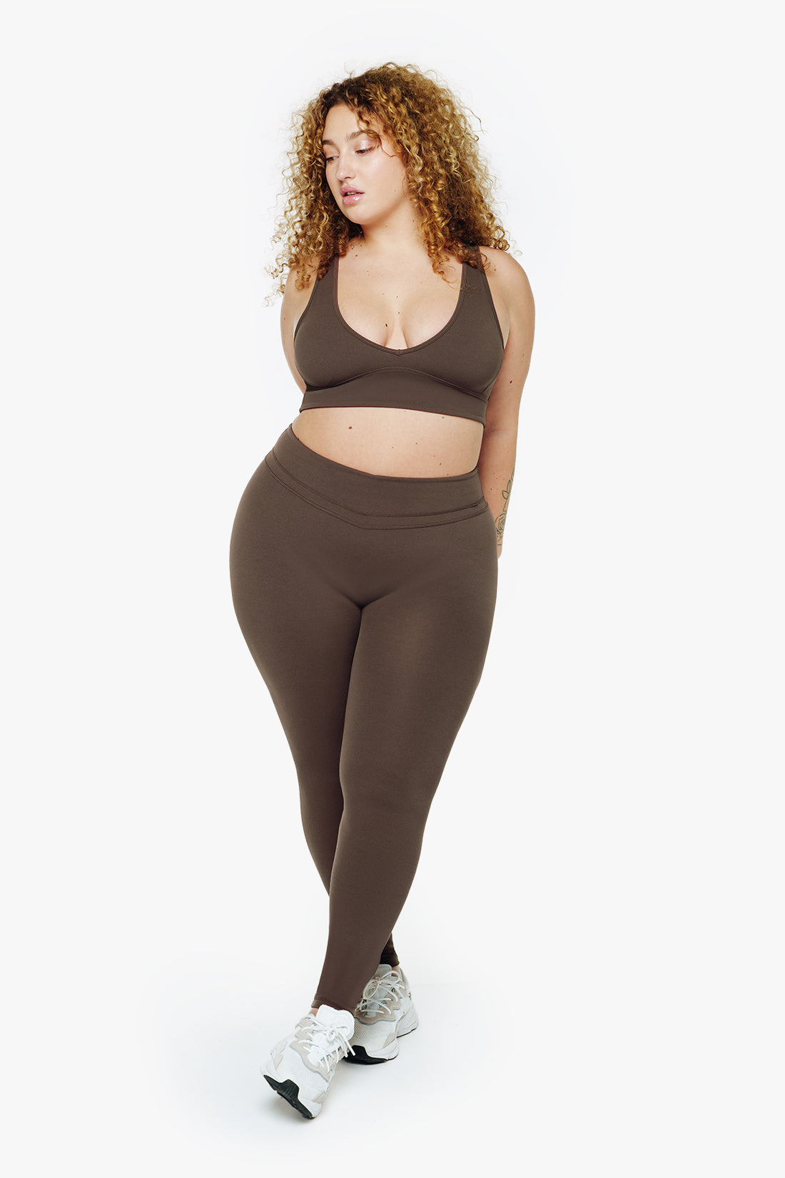 Brassière Crossed Back - Espresso