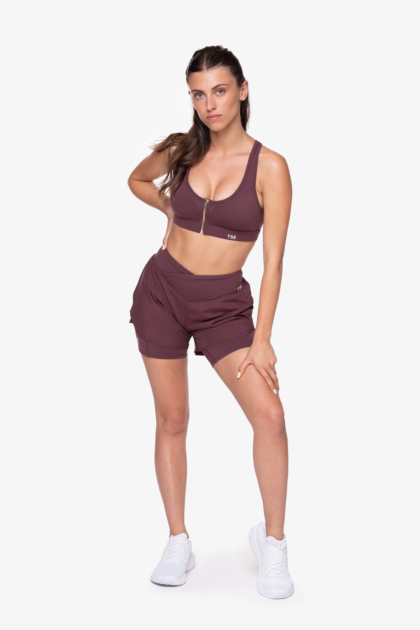 Brassière Zip-Tech - Grape