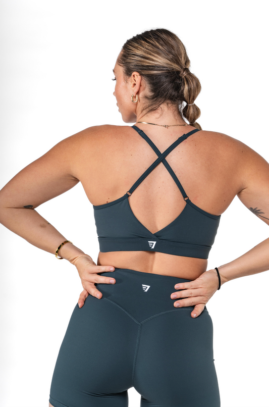 Brassière Crossed Ajustable - Mineral