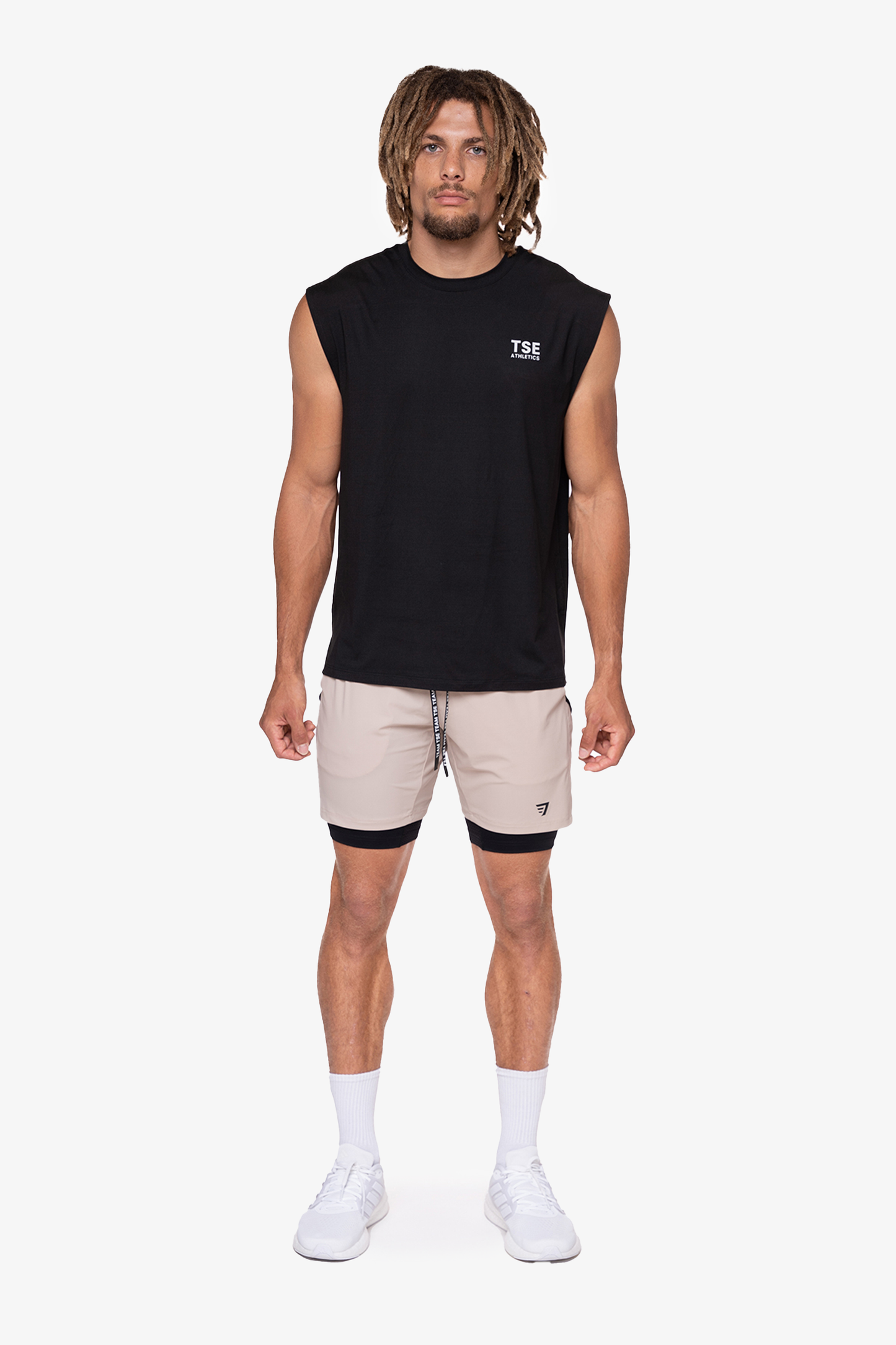 LINER SHORT PERFORMANCE - LIGHT SAND