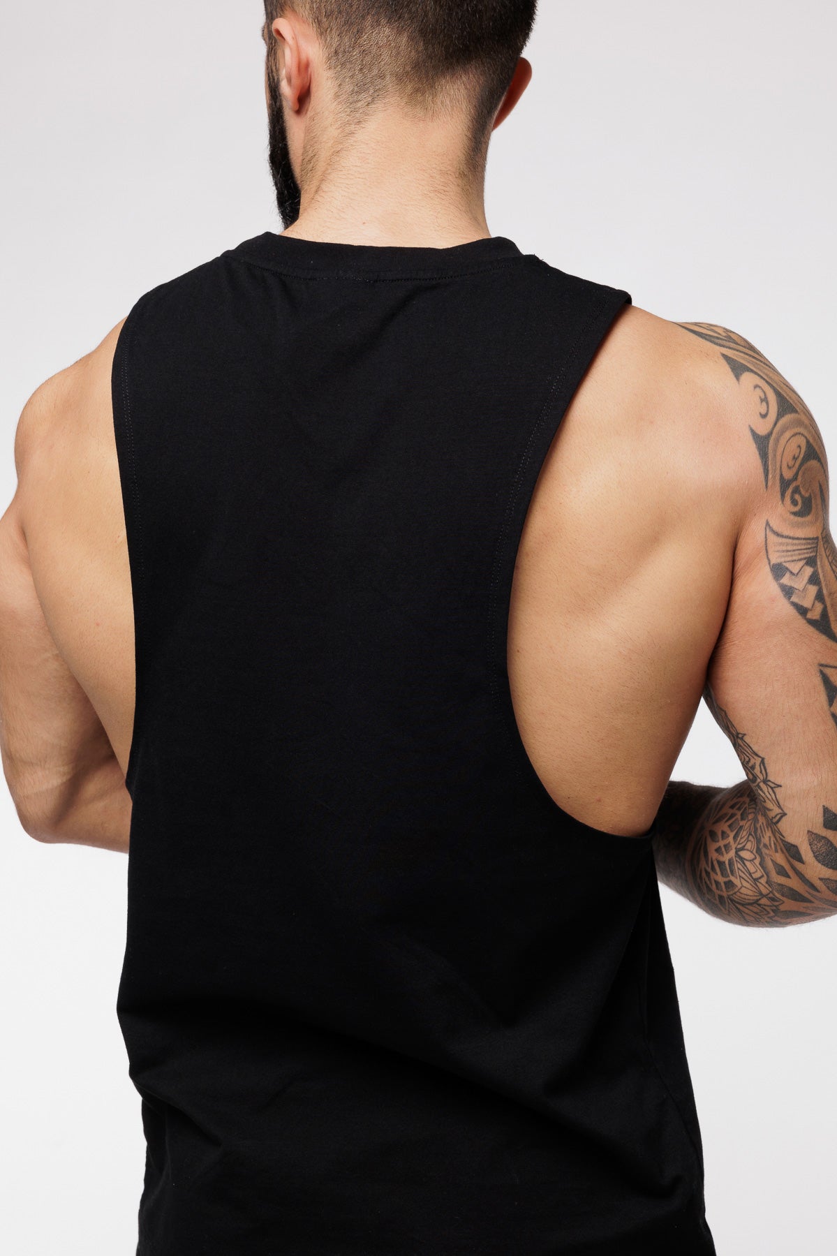DEBARDEUR DROP ARM RELAXED - NOIR