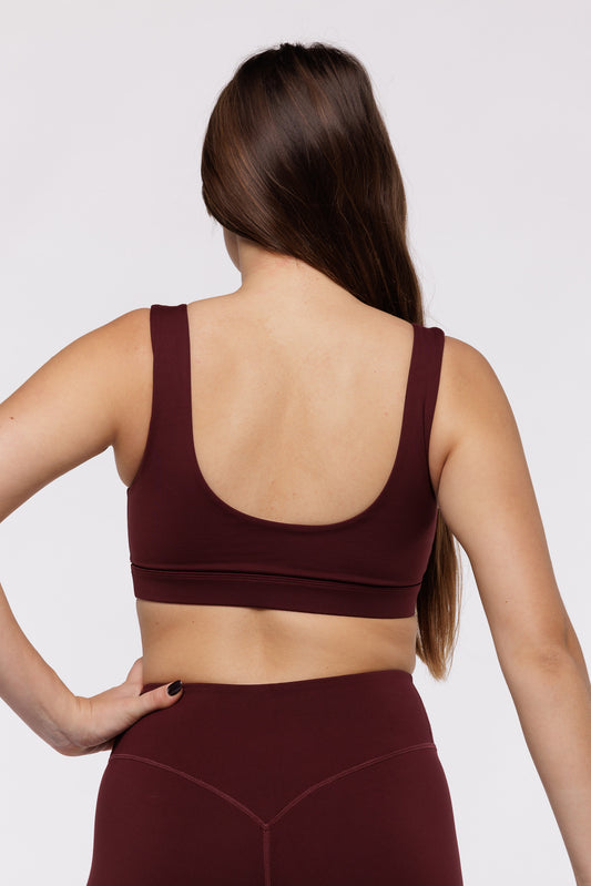 Brassière Square - Raisin