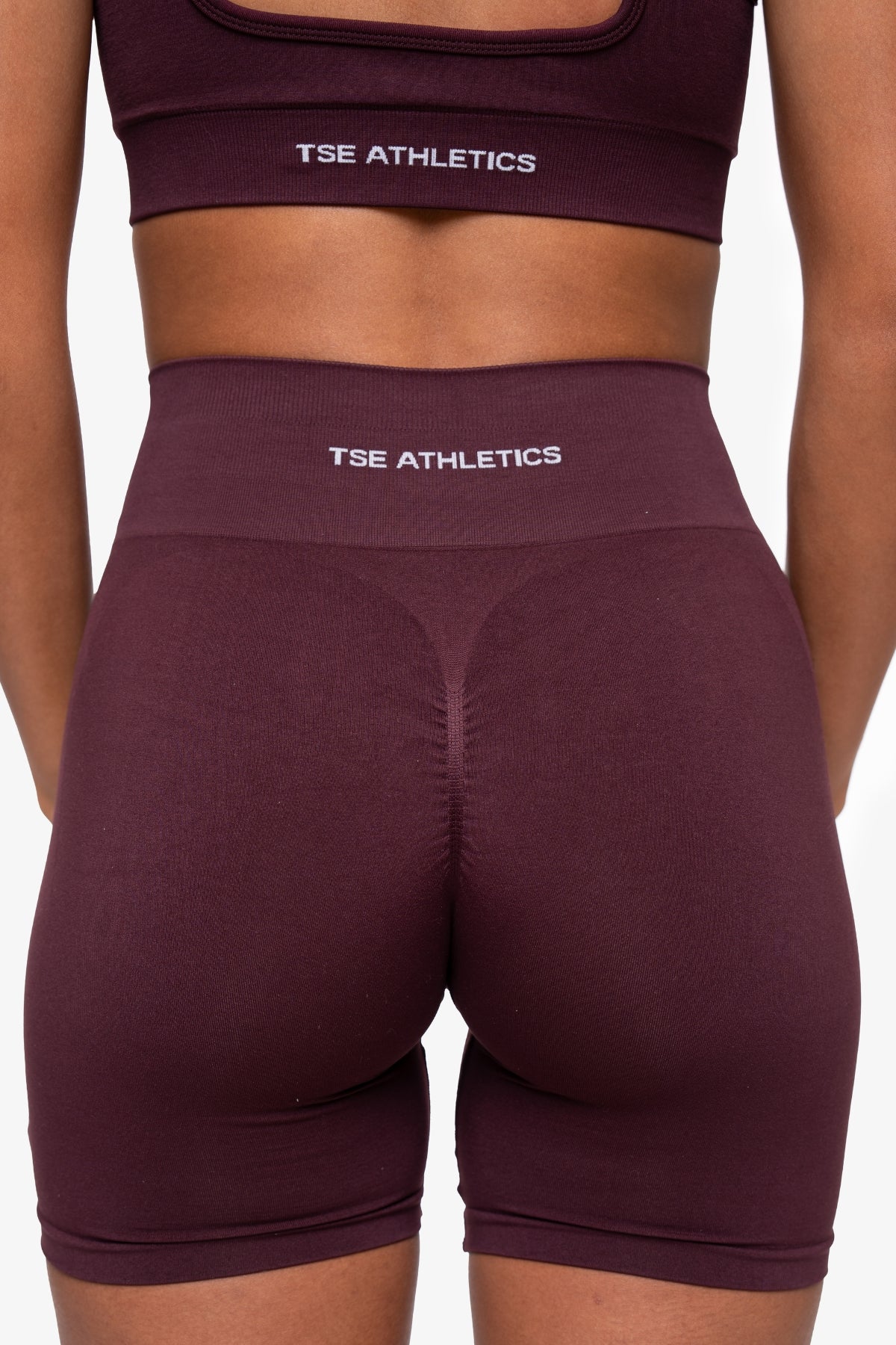 SHORT ESSENCE 15 CM SEAMLESS - CRANBERRY