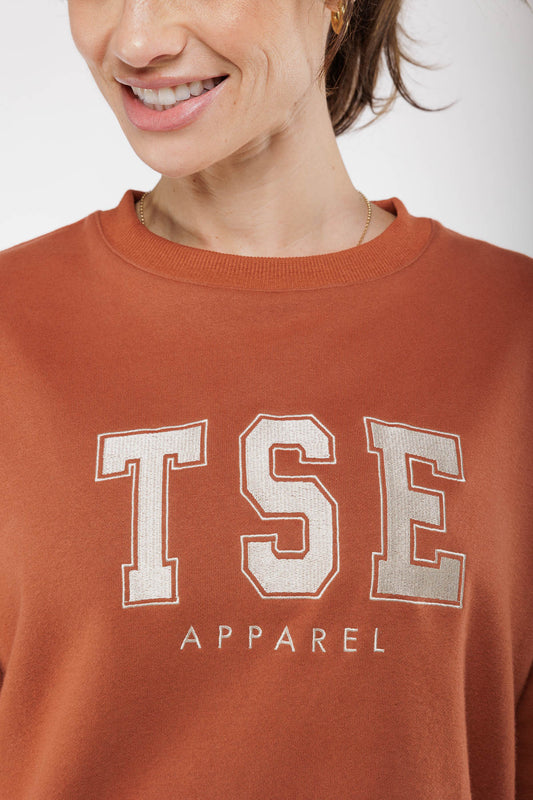 Sweatshirt Varsity - Caramel