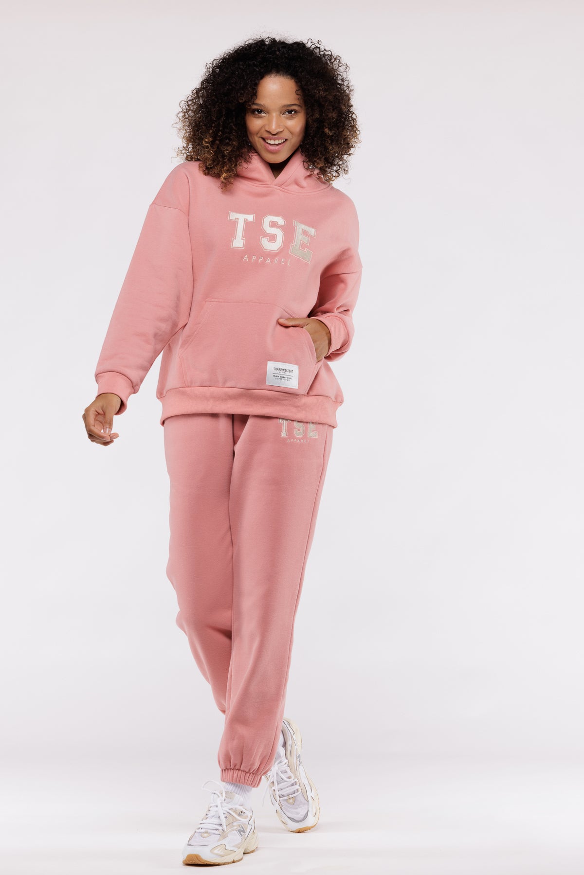 Hoodie Varsity - Chamallow