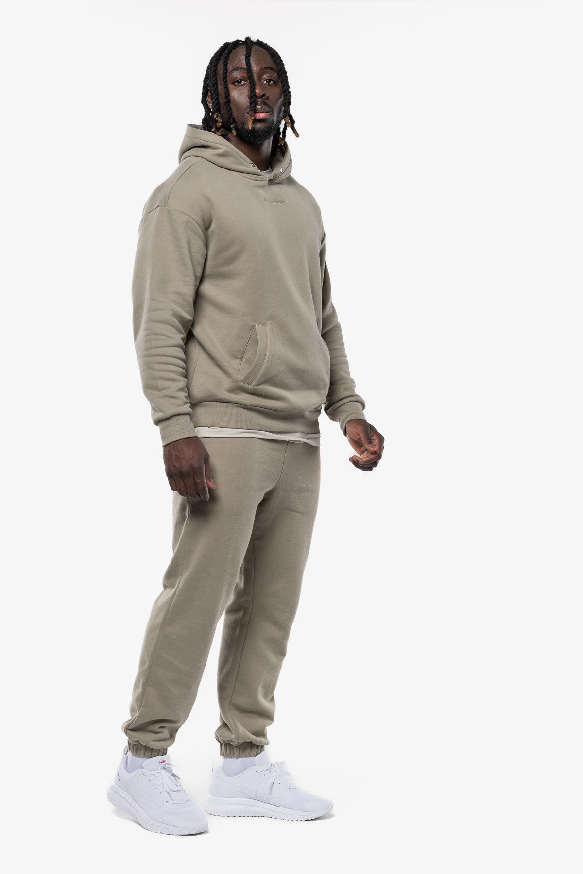 JOGGER MINIMAL LOOSEFIT - MIST