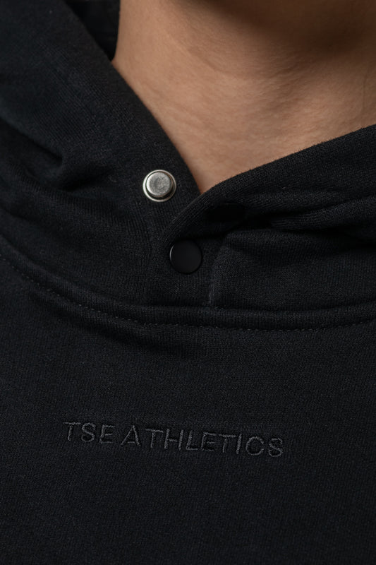 Hoodie Minimal - Black