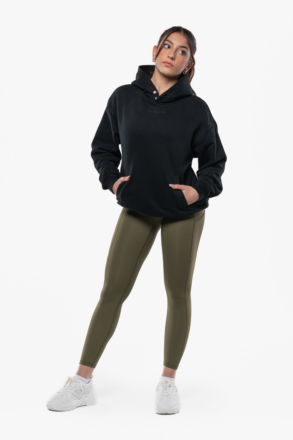 Hoodie Minimal - Black