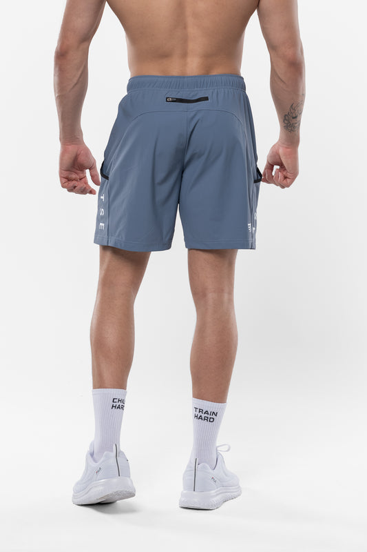 SHORT PERFORMANCE - DENIM