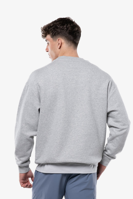 SWEAT MINIMAL OVERSIZED MANCHES LONGUES - FROST