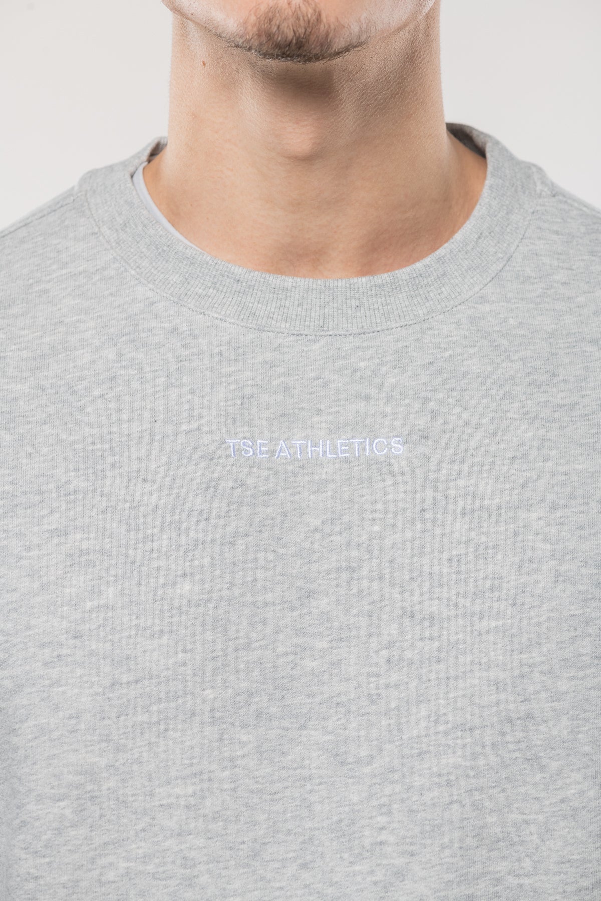 SWEAT MINIMAL OVERSIZED MANCHES LONGUES - FROST