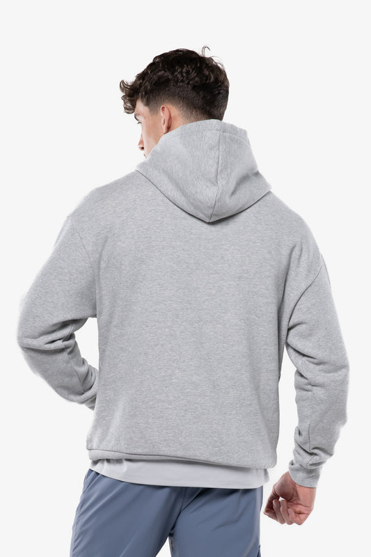 HOODIE MINIMAL OVERSIZED - FROST