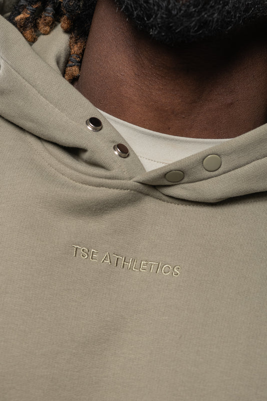 HOODIE MINIMAL OVERSIZED - MIST