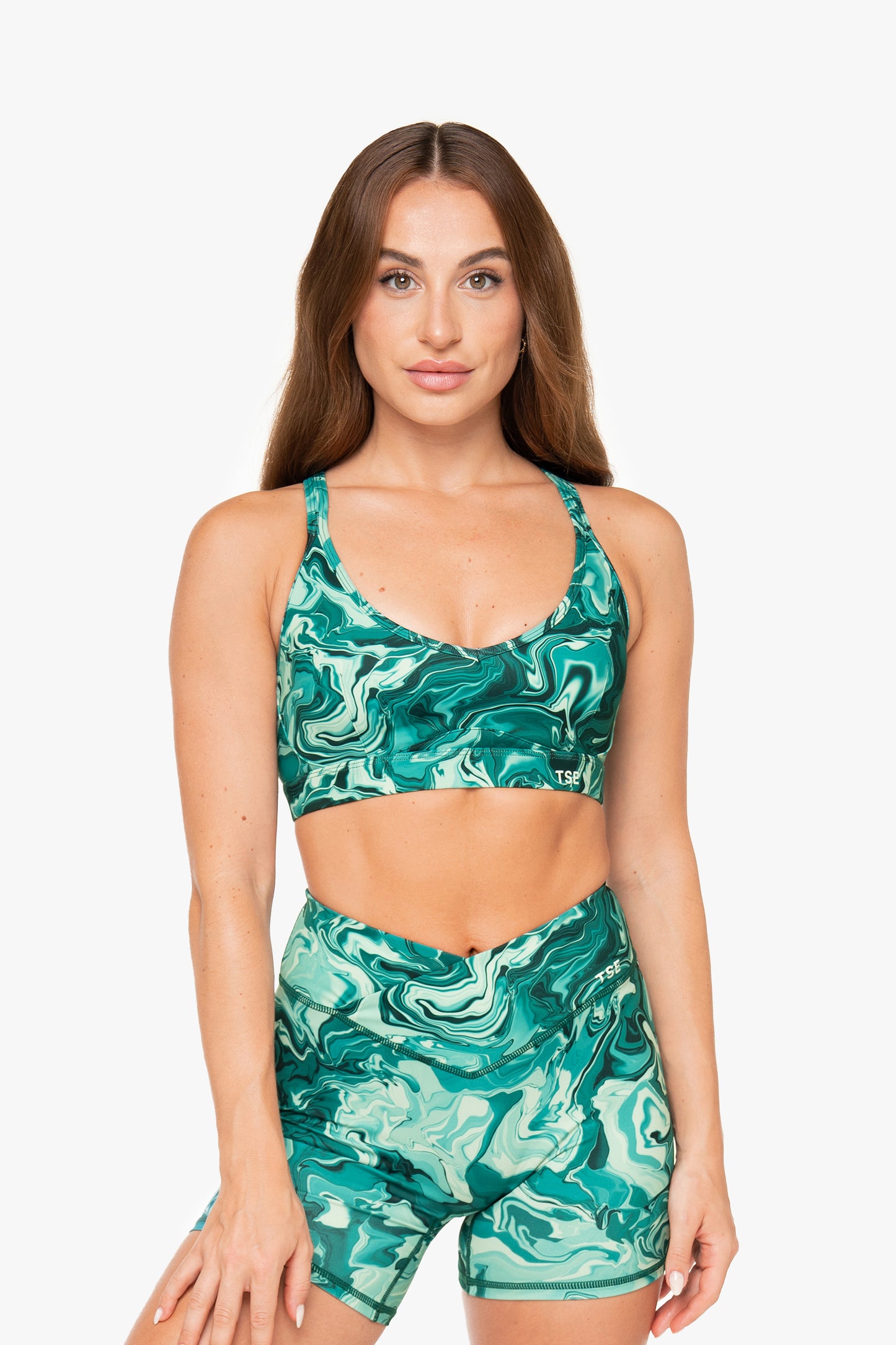 Brassière Contour 2.0 - Green Marble
