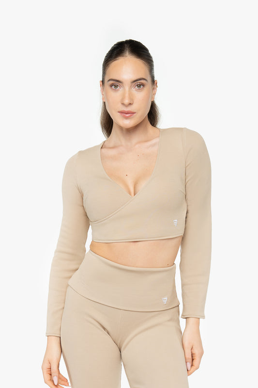 Top Wrap Manches Longues - Hazel