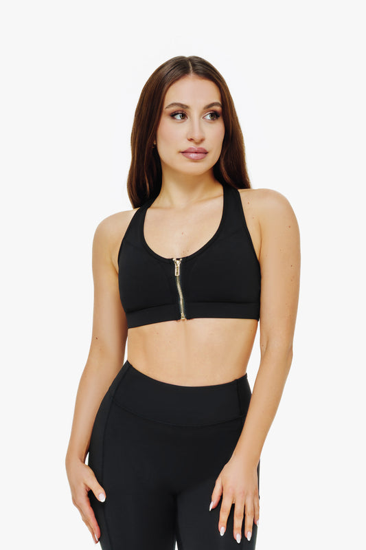 Brassière ZipTech - Black