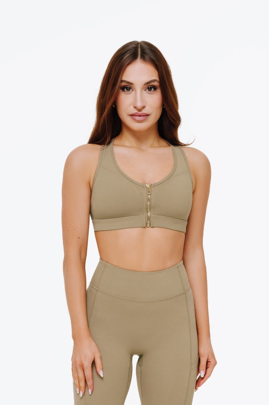 Brassière ZipTech - Deep Sand