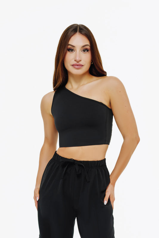 Top Asymétrique - Black