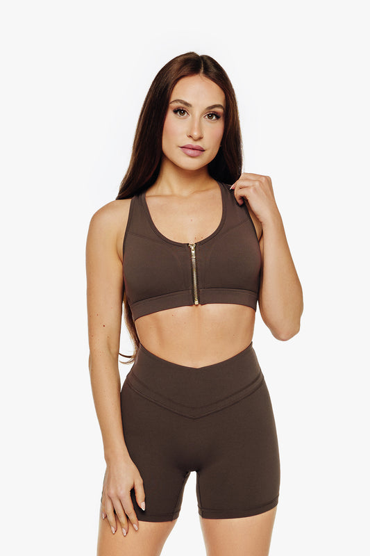 Brassière ZipTech - Espresso