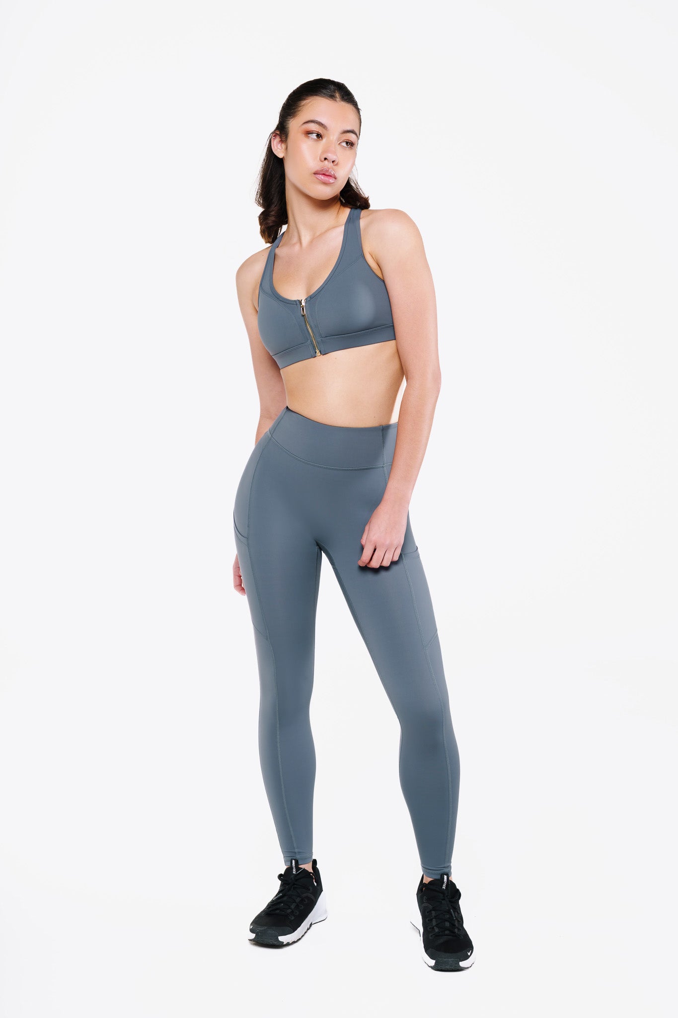 Brassière ZipTech - Blue Fog