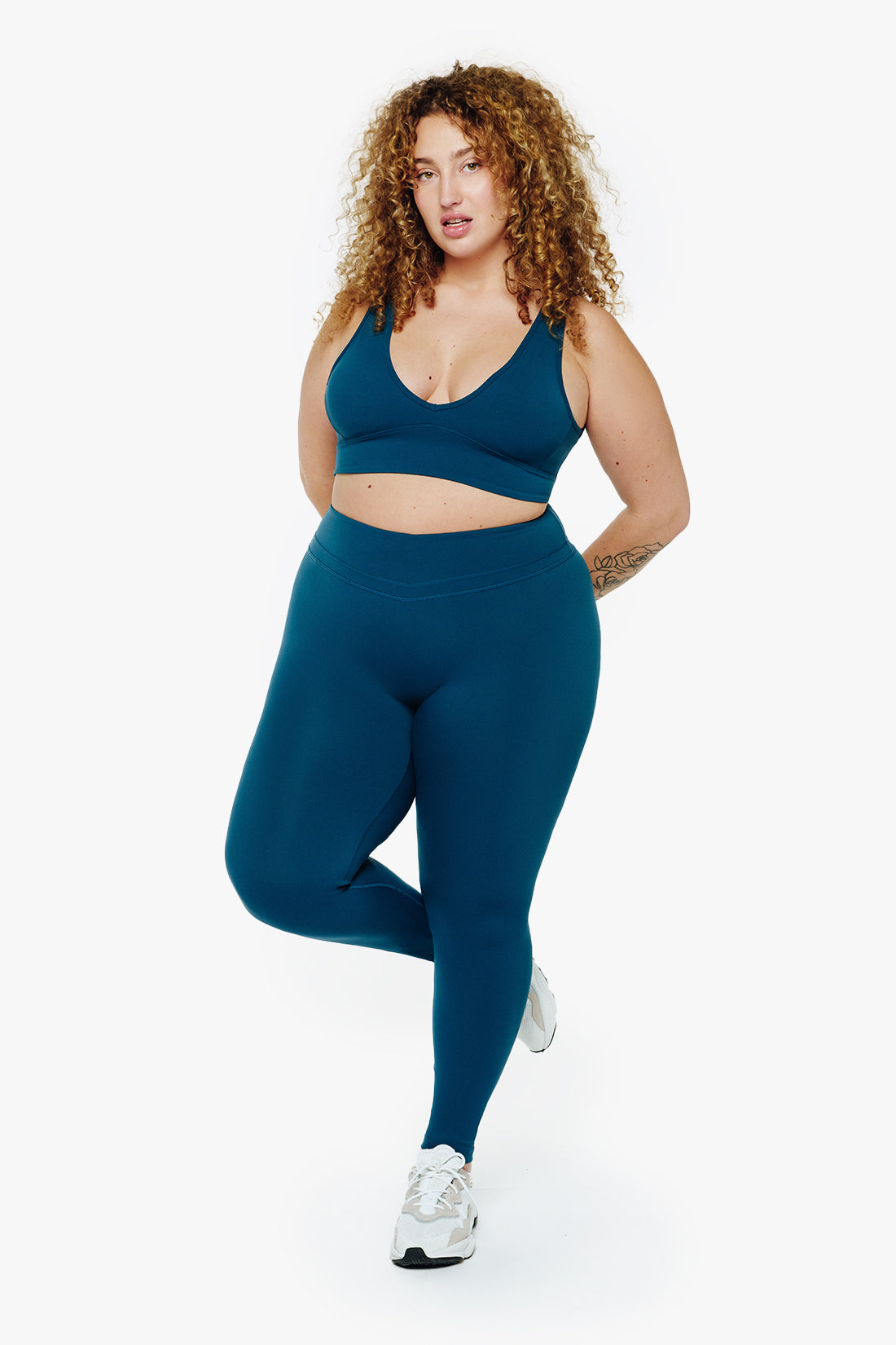 Brassière Crossed Back - Deep Sea