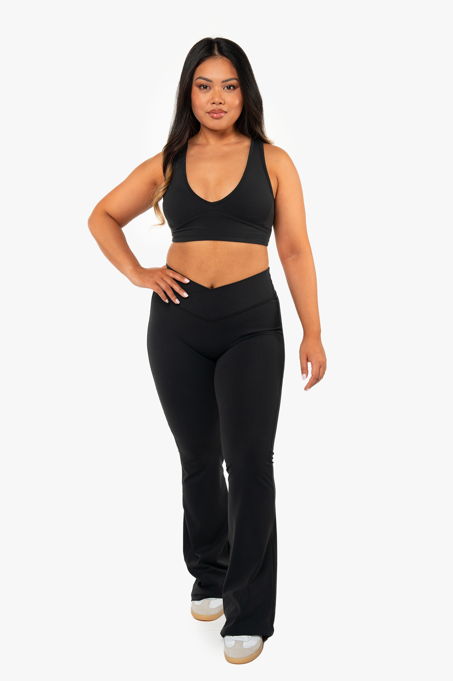 Flare Crossed - Black