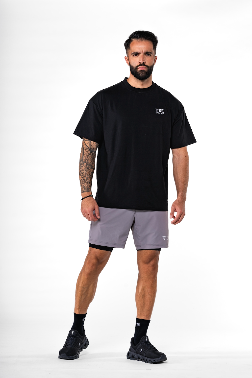 T-SHIRT OVERSIZE PERFORMANCE - NOIR