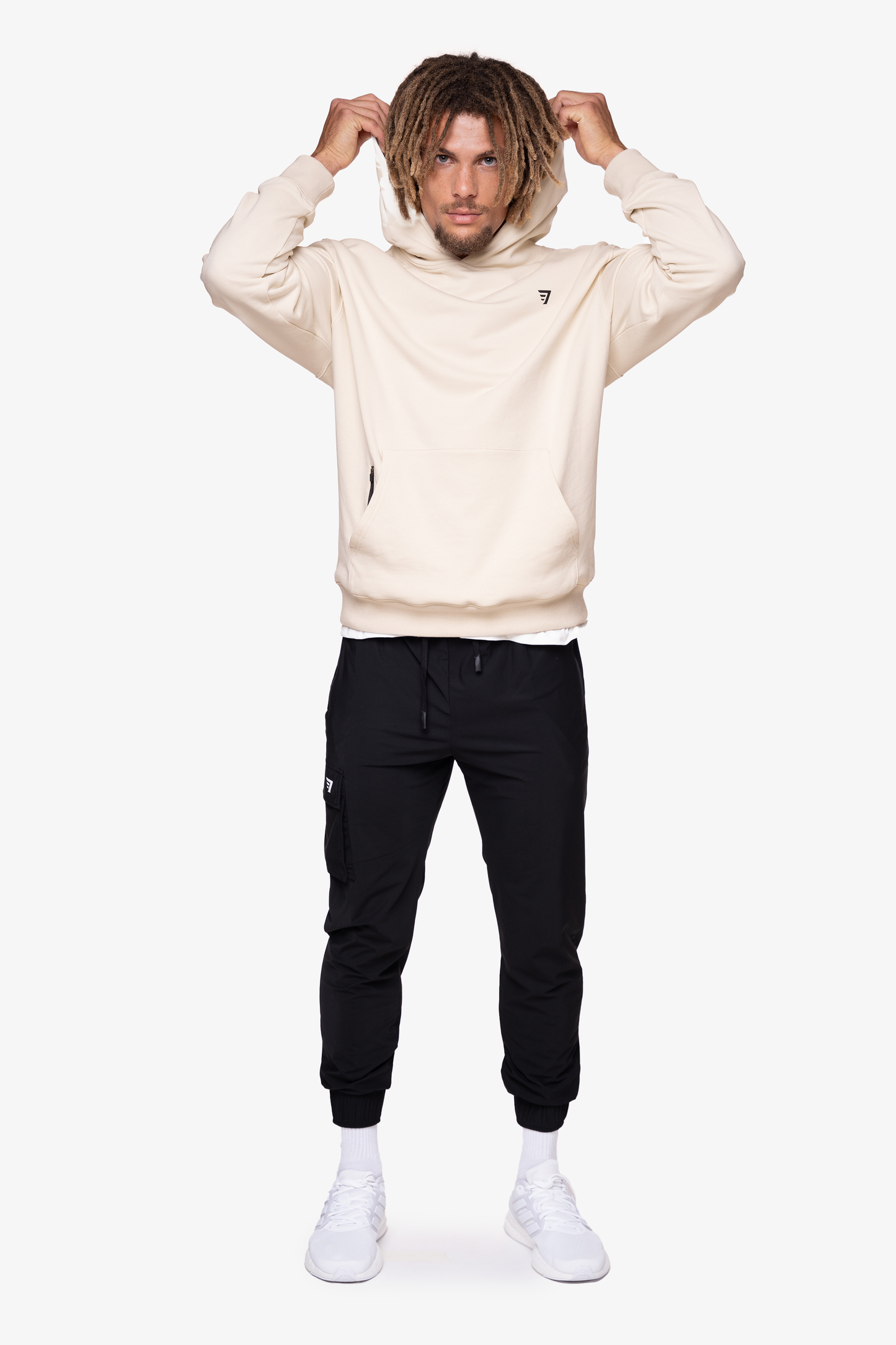 HOODIE TRAINING CLUB - WHITE