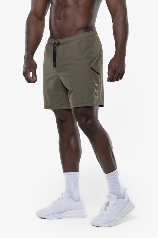 SHORT PERFORMANCE - COMBAT GREEN