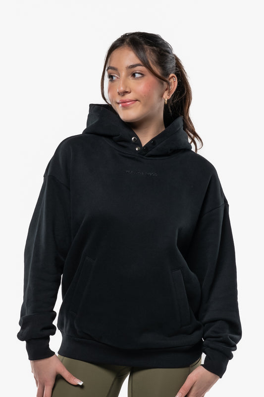 Hoodie Minimal - Black