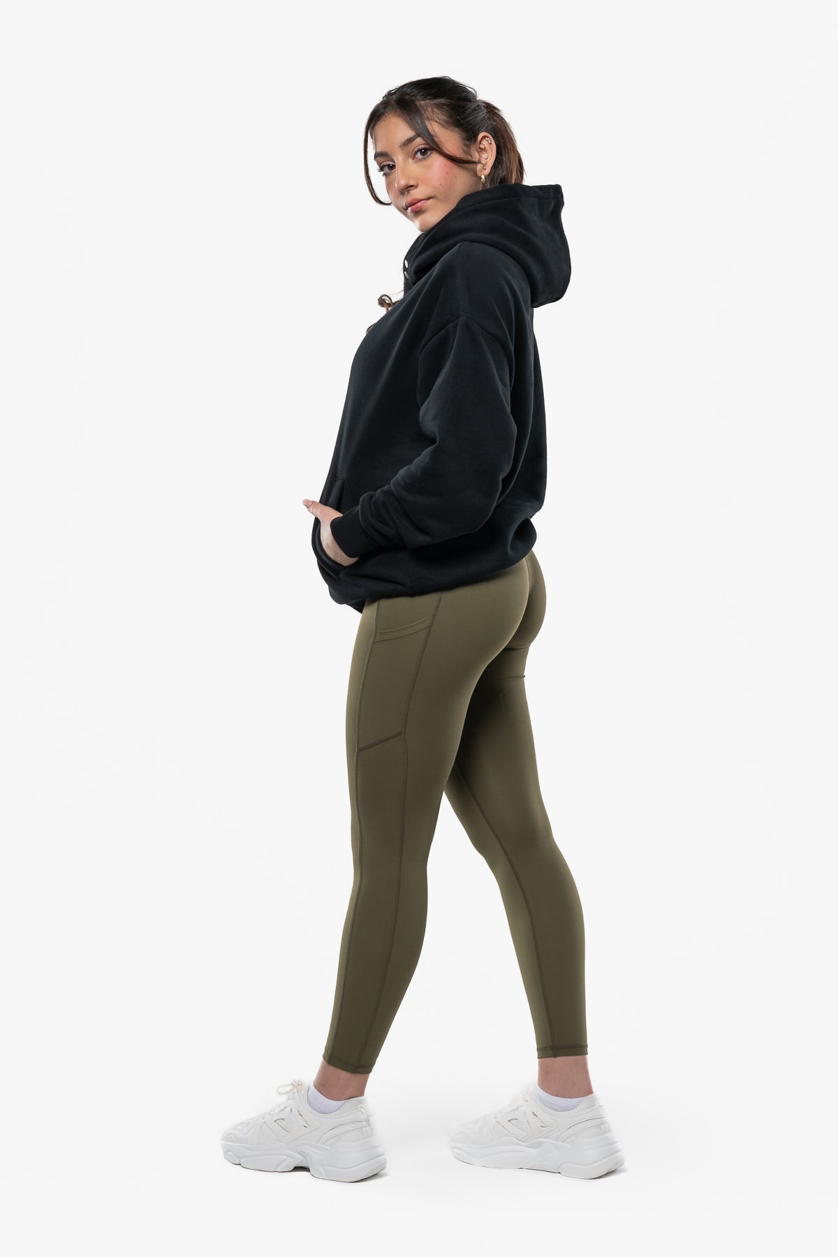 Hoodie Minimal - Black