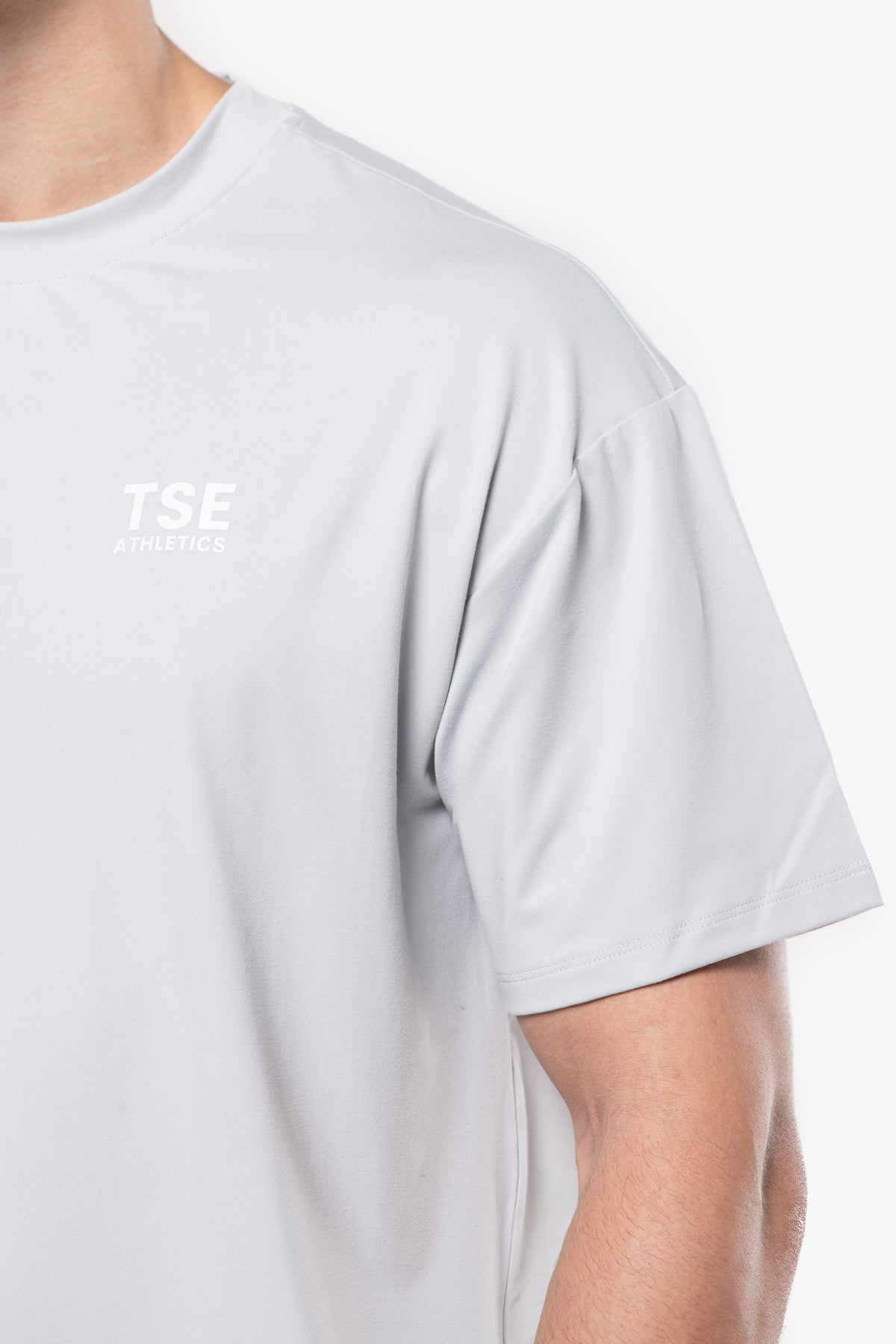 T-SHIRT OVERSIZE PERFORMANCE - ASH