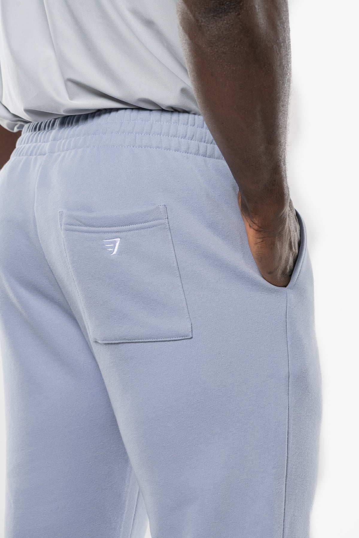 JOGGER MINIMAL LOOSEFIT - DUSTY BLUE