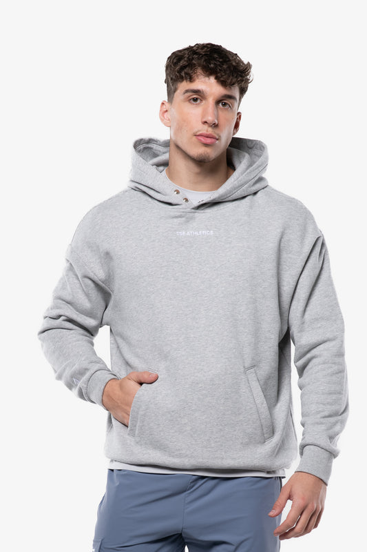 HOODIE MINIMAL OVERSIZED - FROST