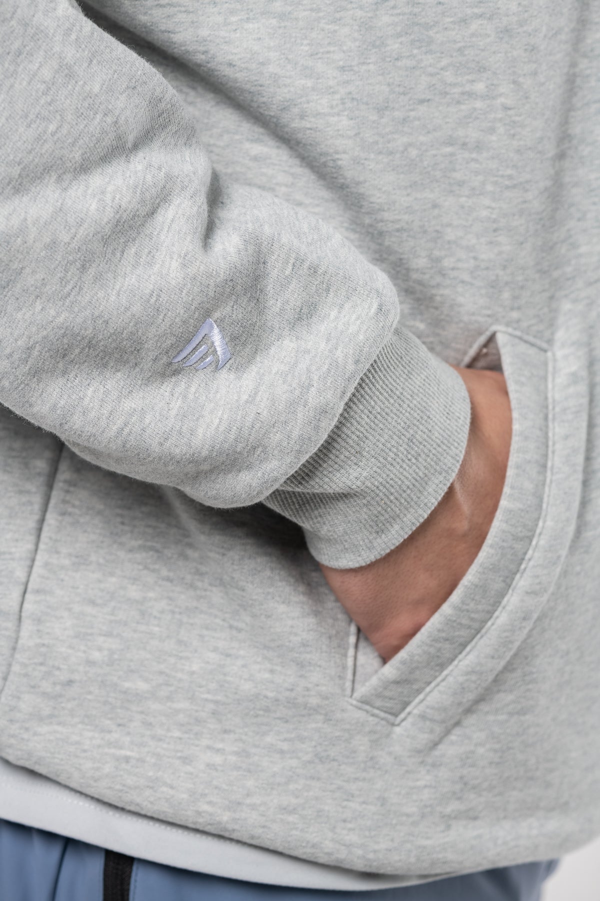 HOODIE MINIMAL OVERSIZED - FROST