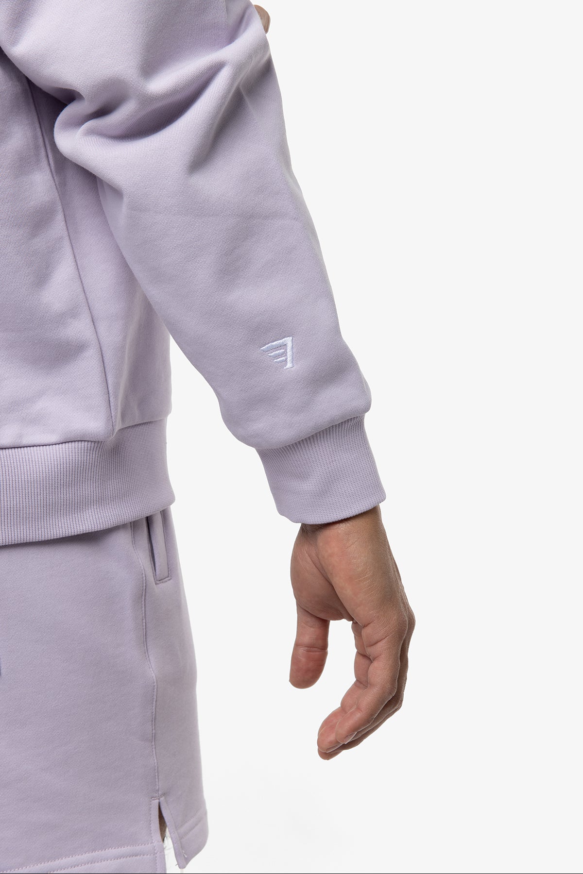 SWEATSHIRT OVERSIZED MANCHES LONGUES - LILAC