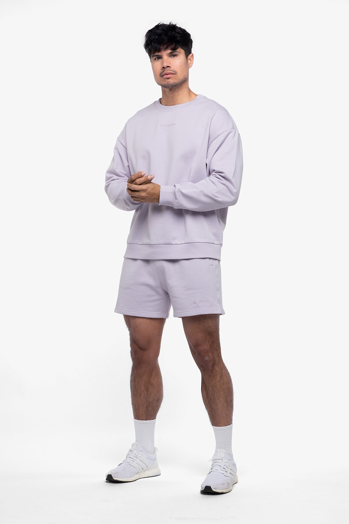 SWEATSHIRT OVERSIZED MANCHES LONGUES - LILAC